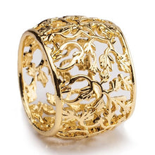 Load image into Gallery viewer, Gold Lace Ring