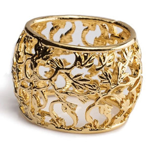 Gold Lace Ring