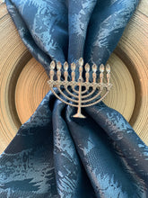 Load image into Gallery viewer, Chanukah -Menorah Napkin Rings