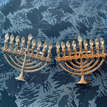 Load image into Gallery viewer, Chanukah -Menorah Napkin Rings