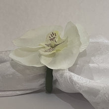 Load image into Gallery viewer, Orchid Flowers Napkin Rings