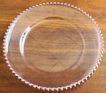 Load image into Gallery viewer, Beaded Plastic Charger Plate